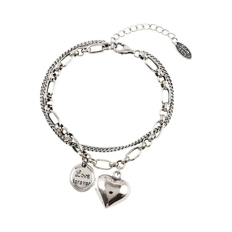 Love Forever Armband – Silberne Eleganz
